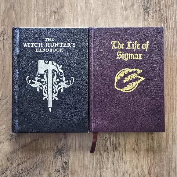Warhammer Other - Lot of 2 Warhammer HC Books: The Witch Hunter’s Handbook + The Life of Sigmar